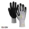 OX-ON Recycle Comfort 16300 arbejdshandsker, Grå/Sort